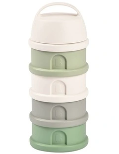 Formula & Snacks Container - Sage Green/Cotton