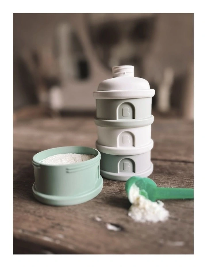Formula & Snacks Container - Sage Green/Cotton image 3