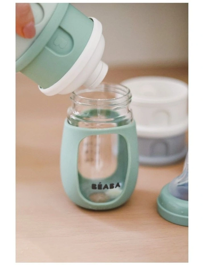 Formula & Snacks Container - Sage Green/Cotton image 5