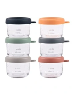 Glass Jars 150ml - 6 Pack