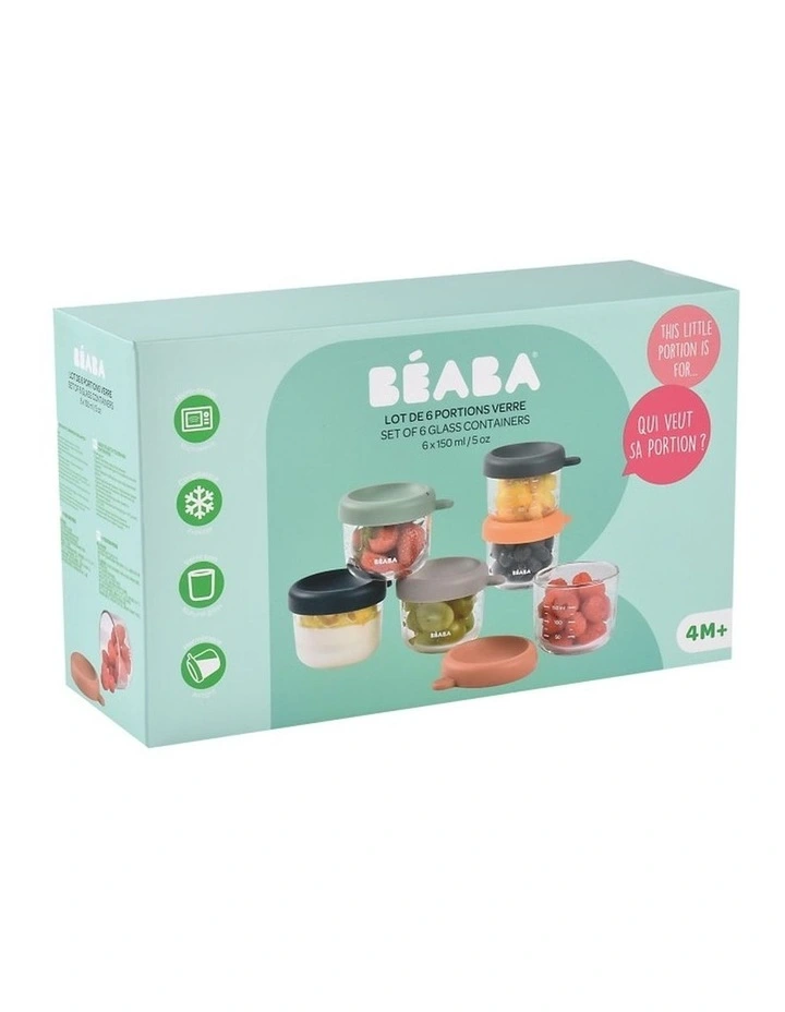 Glass Jars 150ml - 6 Pack image 2