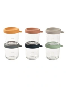 Glass Jars 250ml - 6 Pack