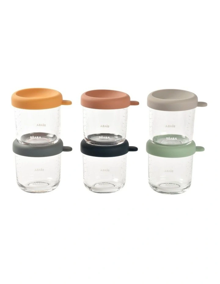 Glass Jars 250ml - 6 Pack image 1