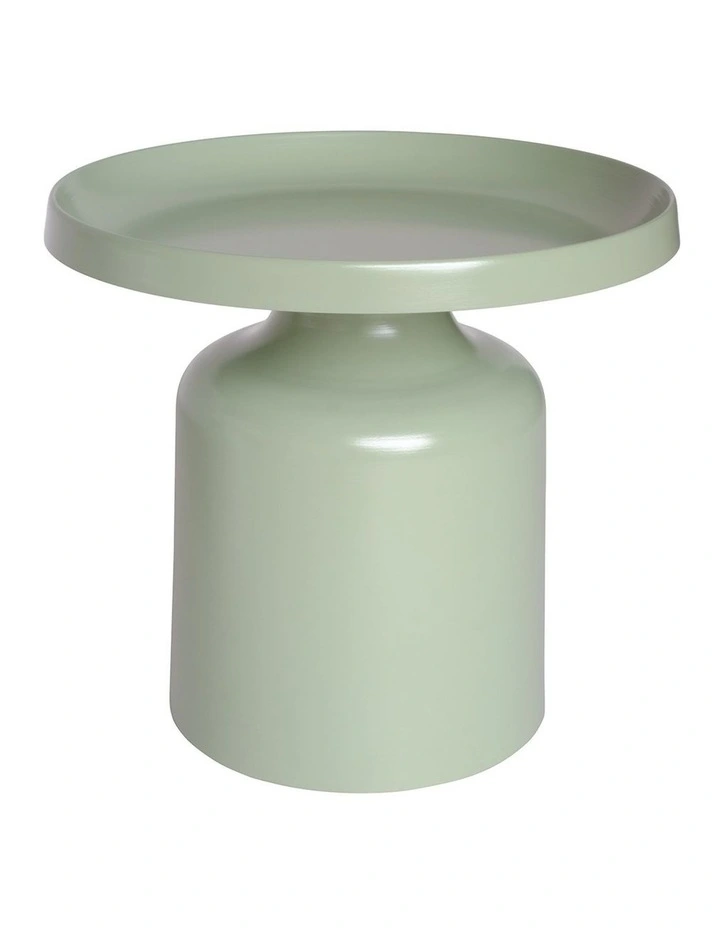 Pillar Round Metal Side Table image 1