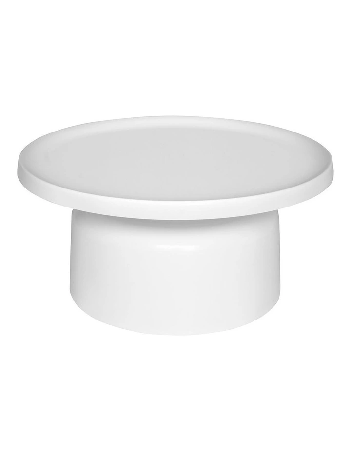 Pillar Round Metal Coffee Table image 1
