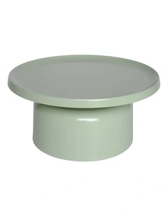 Pillar Round Metal Coffee Table