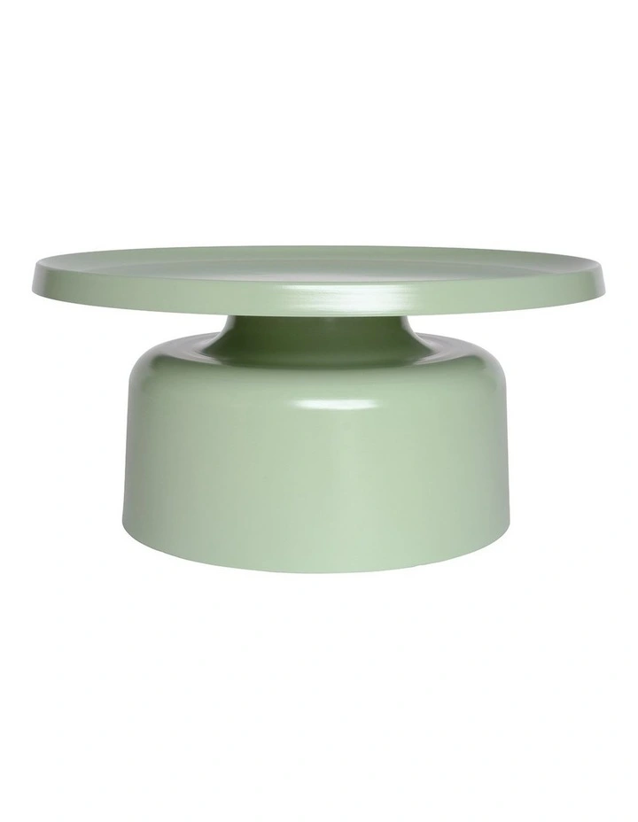 Pillar Round Metal Coffee Table image 2