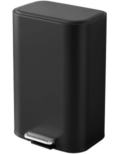 Cefito 30L Pedal Rubbish Bin Kitchen Trash Garbage Waste Can Soft Close Black