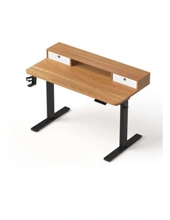 Artiss Electric Standing Desk Height Adjustable Home Office 120cm Oak