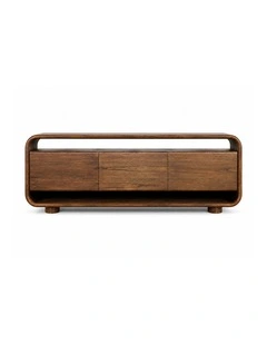 Saku - Entertainment Unit - Mocha Brown Wood