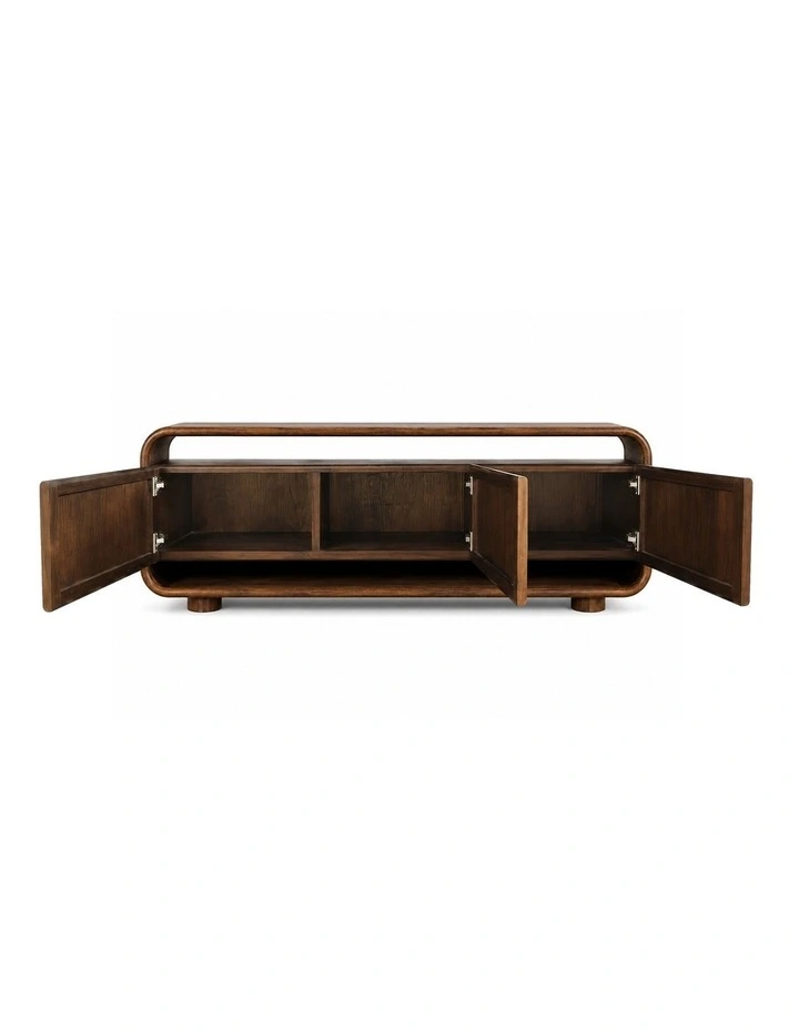 Saku - Entertainment Unit - Mocha Brown Wood image 5
