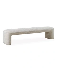 Rees Bench Ottoman - Porati Natural