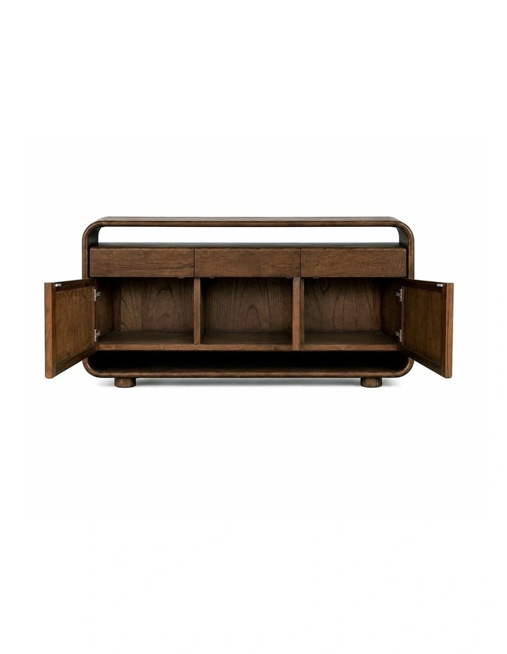 Saku - Sideboard - Mocha Brown Wood image 3