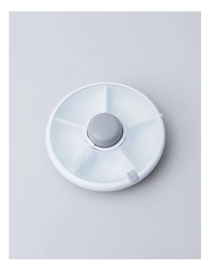 Playette GoBe Snack Spinner Spill Resistant Food Container Grey image 6