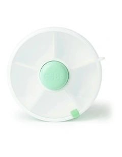 Playette Snack Spinner Spill-Resistant Food Container Mint Green