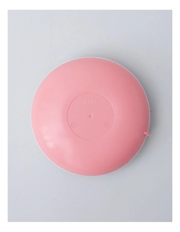 Playette GoBe Snack Spinner Spill-Resistant Container Coral Pink image 4