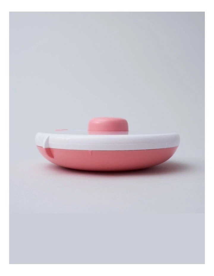 Playette GoBe Snack Spinner Spill-Resistant Container Coral Pink image 6