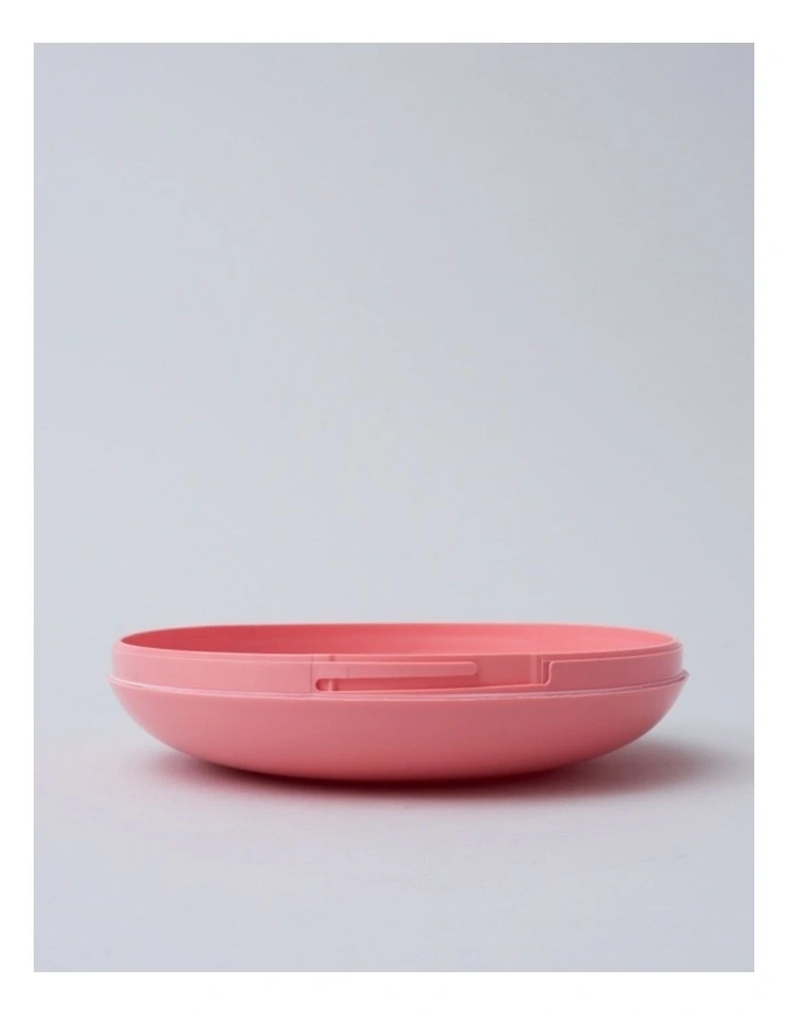 Playette GoBe Snack Spinner Spill-Resistant Container Coral Pink image 7