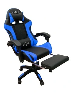 Spire Zinc Adjustable Gaming/Office Chair - Blue and Black