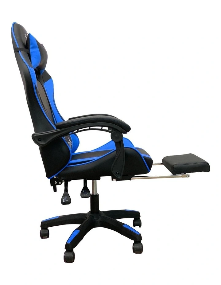 Spire Zinc Adjustable Gaming/Office Chair - Blue and Black image 4