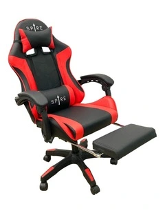 Spire Zinc Adjustable Gaming/Office Chair - Red and Black