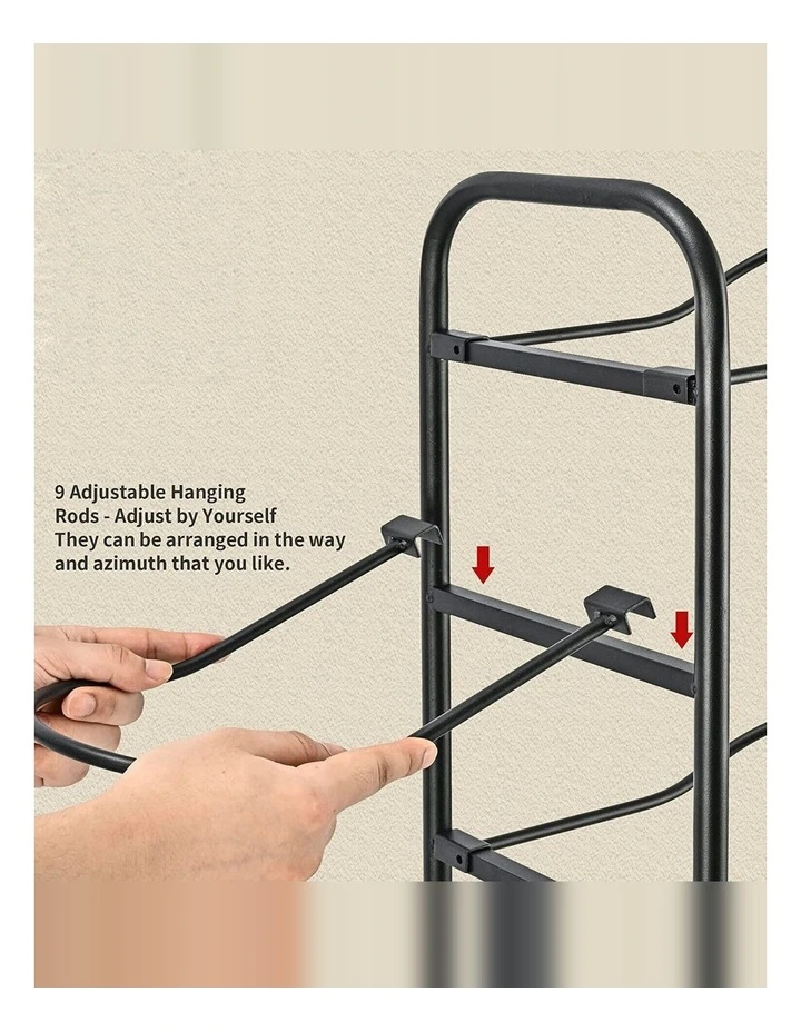 Basketball Soccer Storage Rack Sport Ball Organizer Ball Holder Display Stand image 3