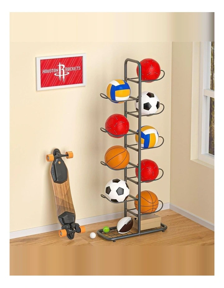 Basketball Soccer Storage Rack Sport Ball Organizer Ball Holder Display Stand image 6