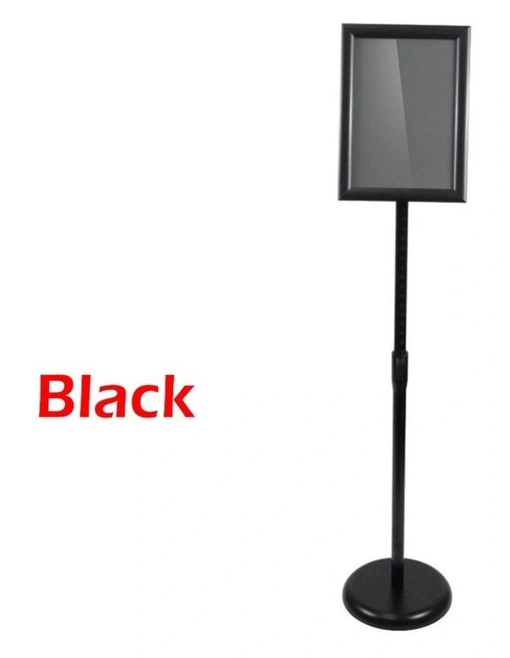A4 Floor Poster Stand Foyer Pedestal Sign Holder Business Menu Display AU Stock image 6