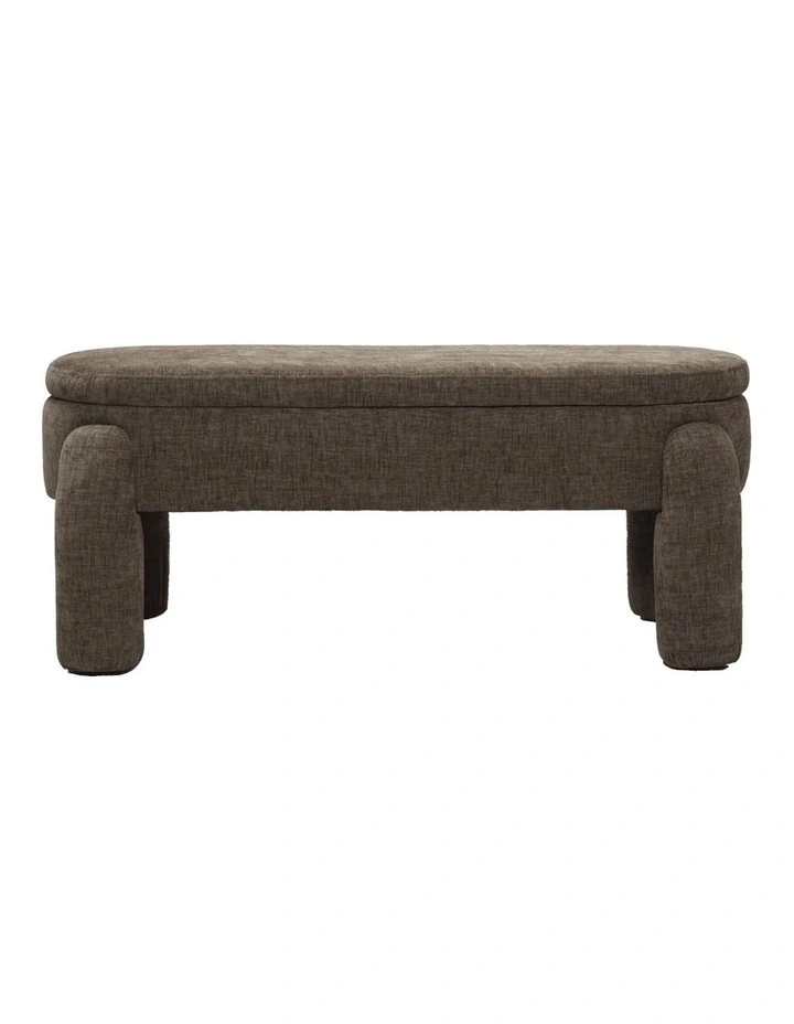 Tusk Bench 114x52x47cm Coffee image 1