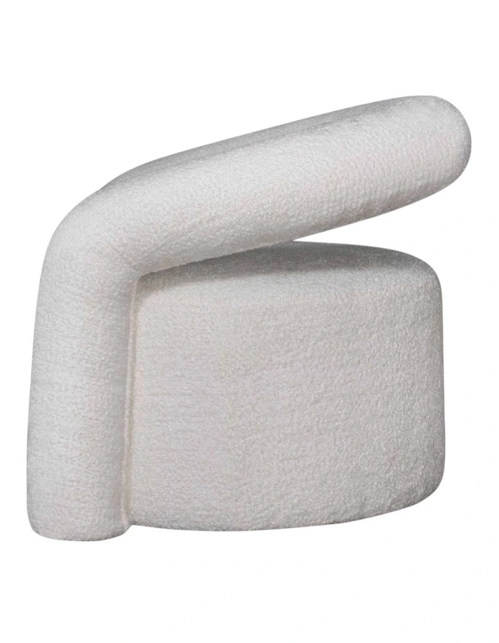 Lumen Boucle Occasional Chair 92x83x73cm Ivory image 6