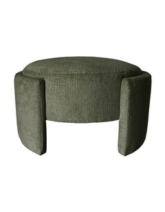 Elara Ottoman 74x64x43cm Dark Moss