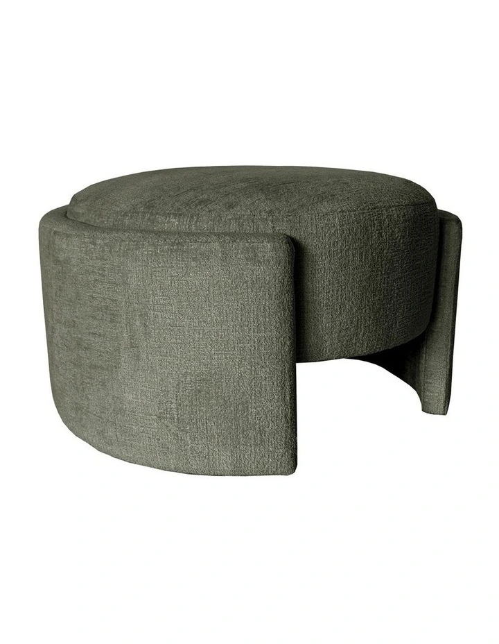 Elara Ottoman 74x64x43cm Dark Moss image 2