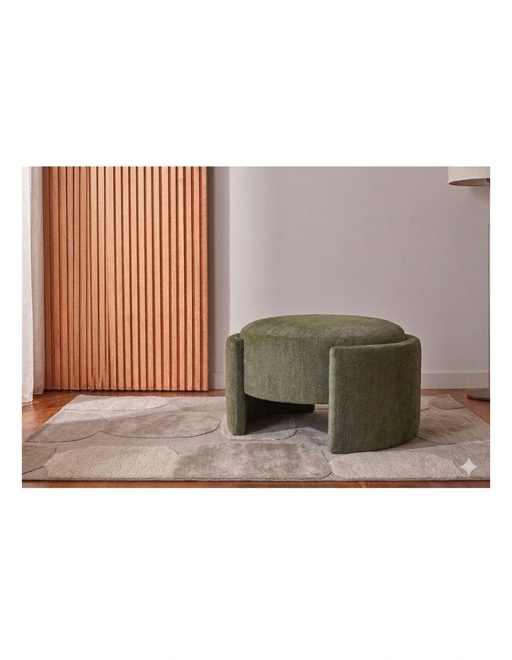 Elara Ottoman 74x64x43cm Dark Moss image 5