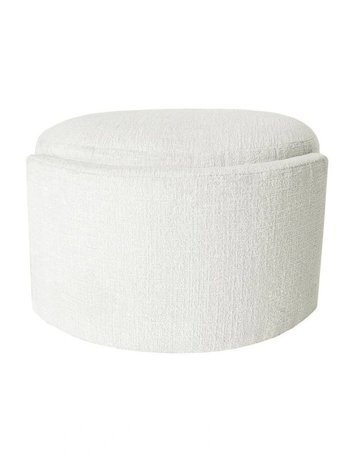 Elara Ottoman 74x64x43cm Ivory image 3