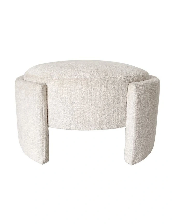 Elara Ottoman 74x64x43cm Sandstone image 1