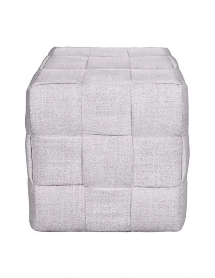 Darcy Ottoman 50x50x50cm Latte image 2