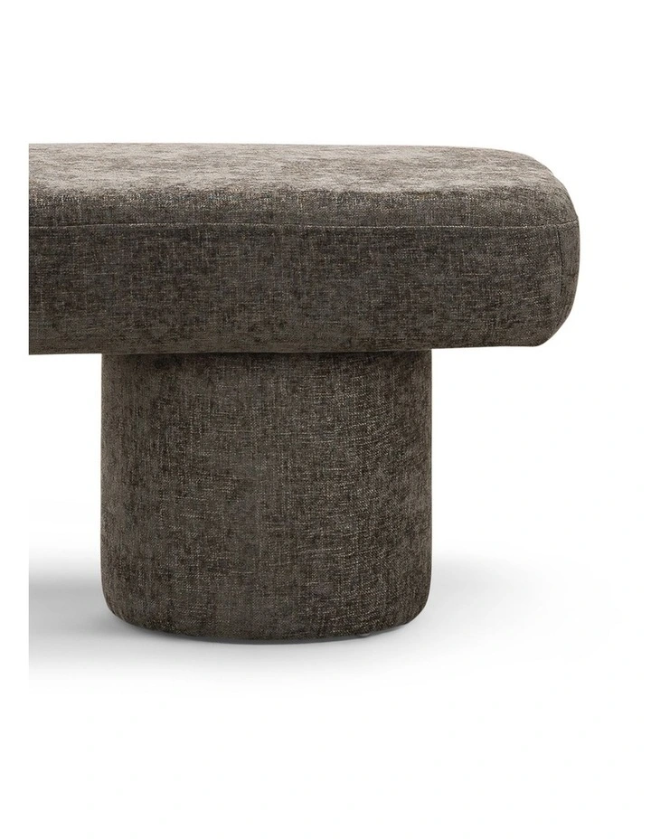 Nico 140cm Bench Seat in Mocha Brown image 4