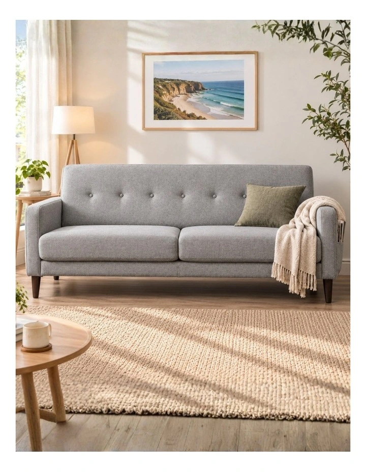 Adair Mid Century 3 Seater Sofa image 2