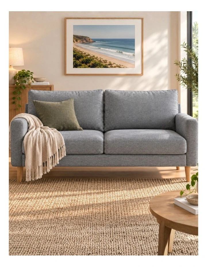 2 Seater York Sofa in Grey image 2