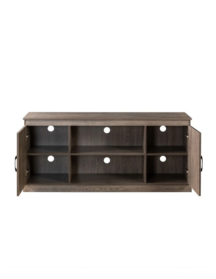 Wade Entertaintment Unit TV Cabinet Stand 147cm for TVs up to 65 in Walnut image 5