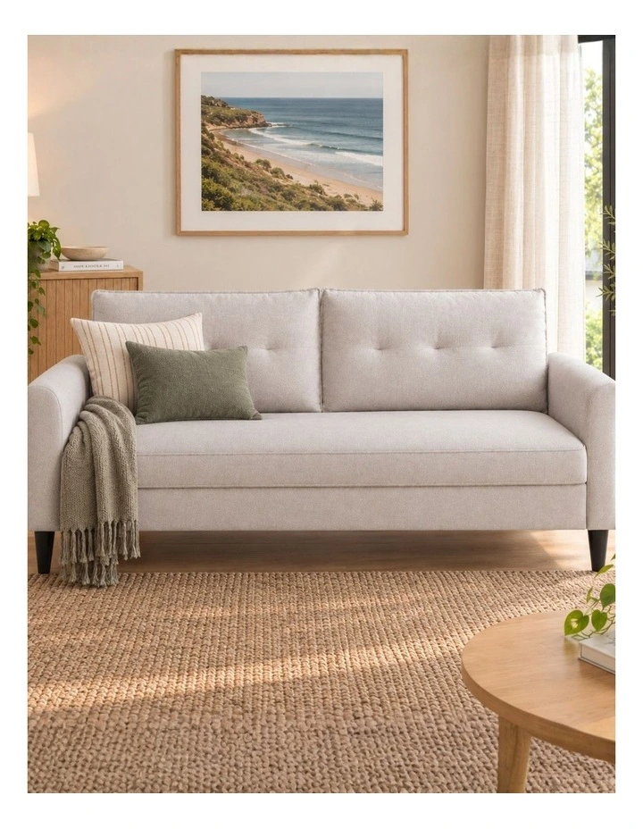 James 3 Seater Sofa in Grey image 2