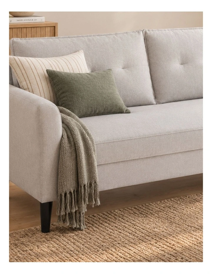 James 3 Seater Sofa in Grey image 3