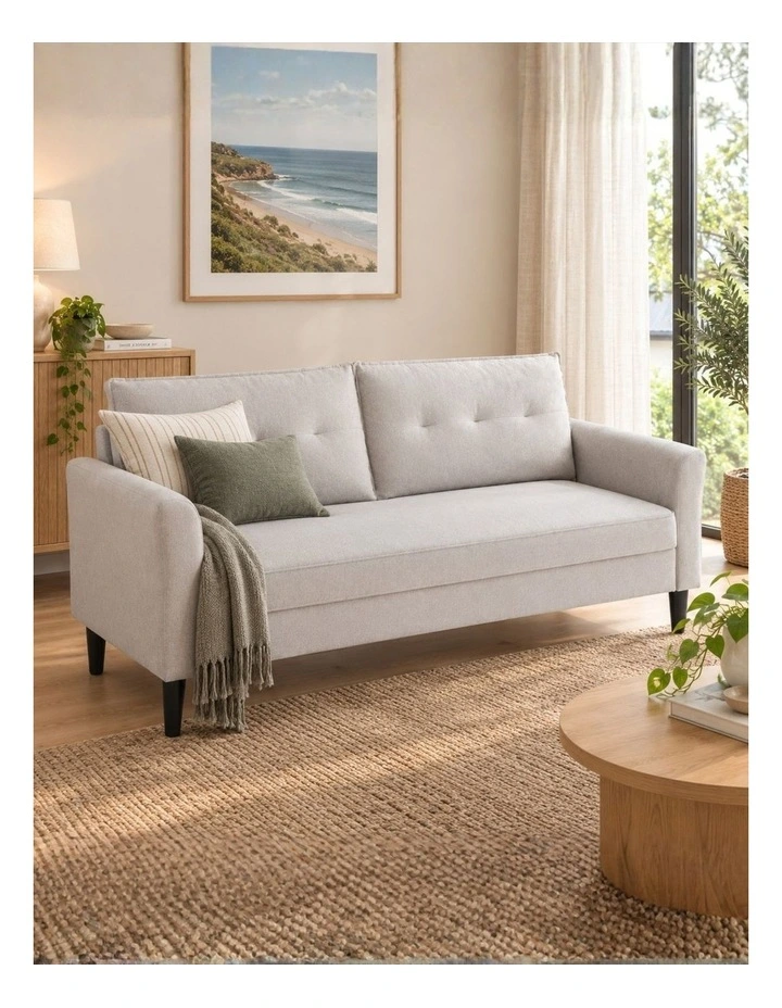 James 3 Seater Sofa in Grey image 4