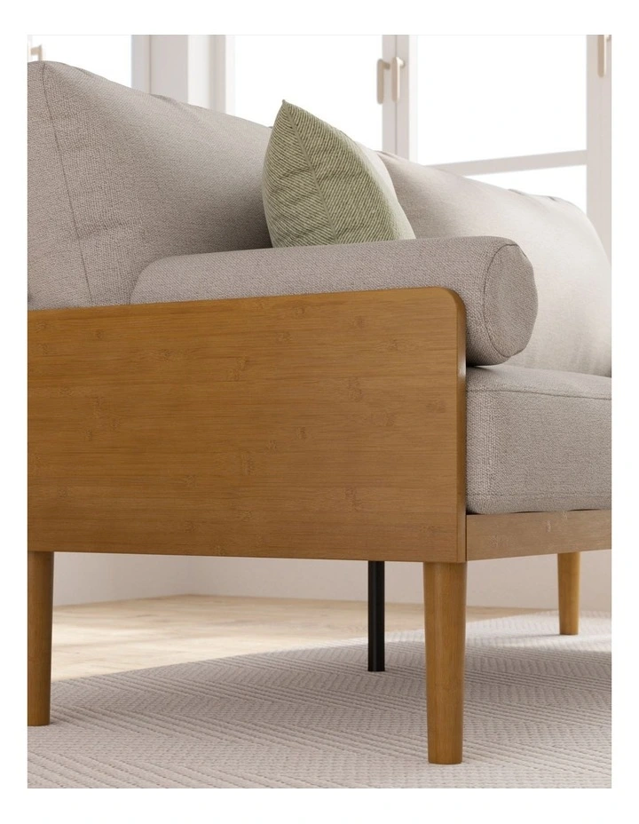 Arden Sofa Fabric & Wood Frame image 4