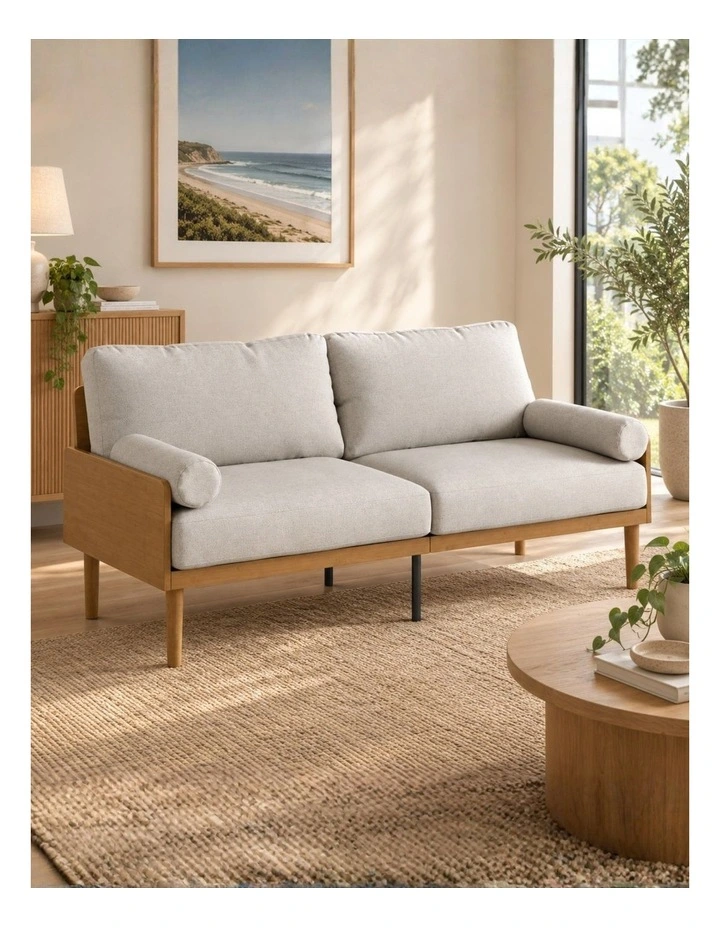 Arden Sofa Fabric & Wood Frame image 5