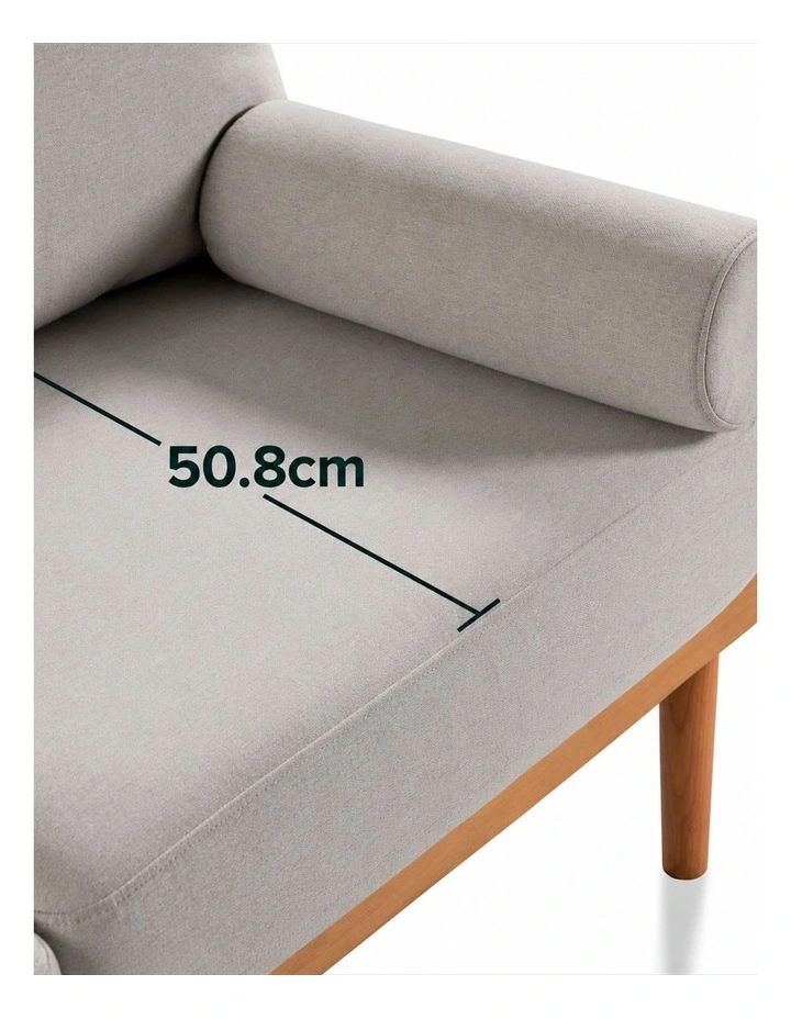 Arden Sofa Fabric & Wood Frame image 6