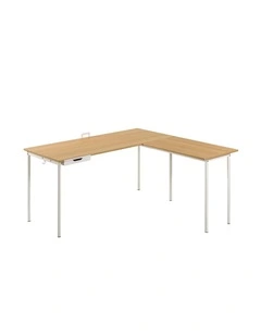 Dominic L-Shaped Corner Office Computer Desk