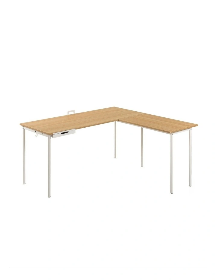 Dominic L-Shaped Corner Office Computer Desk image 1