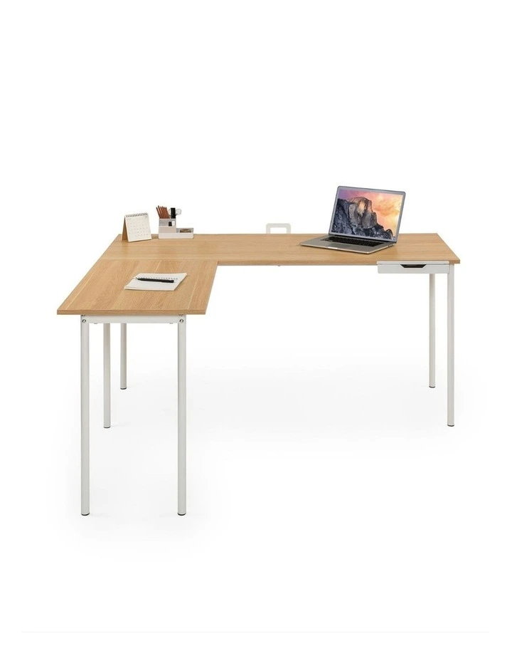 Dominic L-Shaped Corner Office Computer Desk image 2