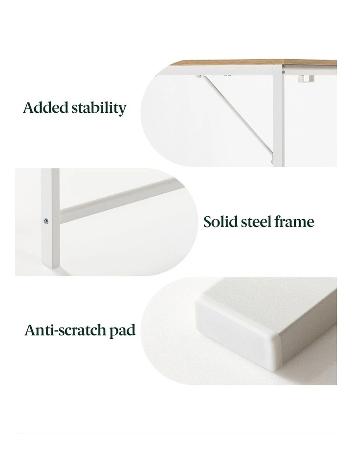 Modern Studio Home Office Computer Desk - 100cm image 7